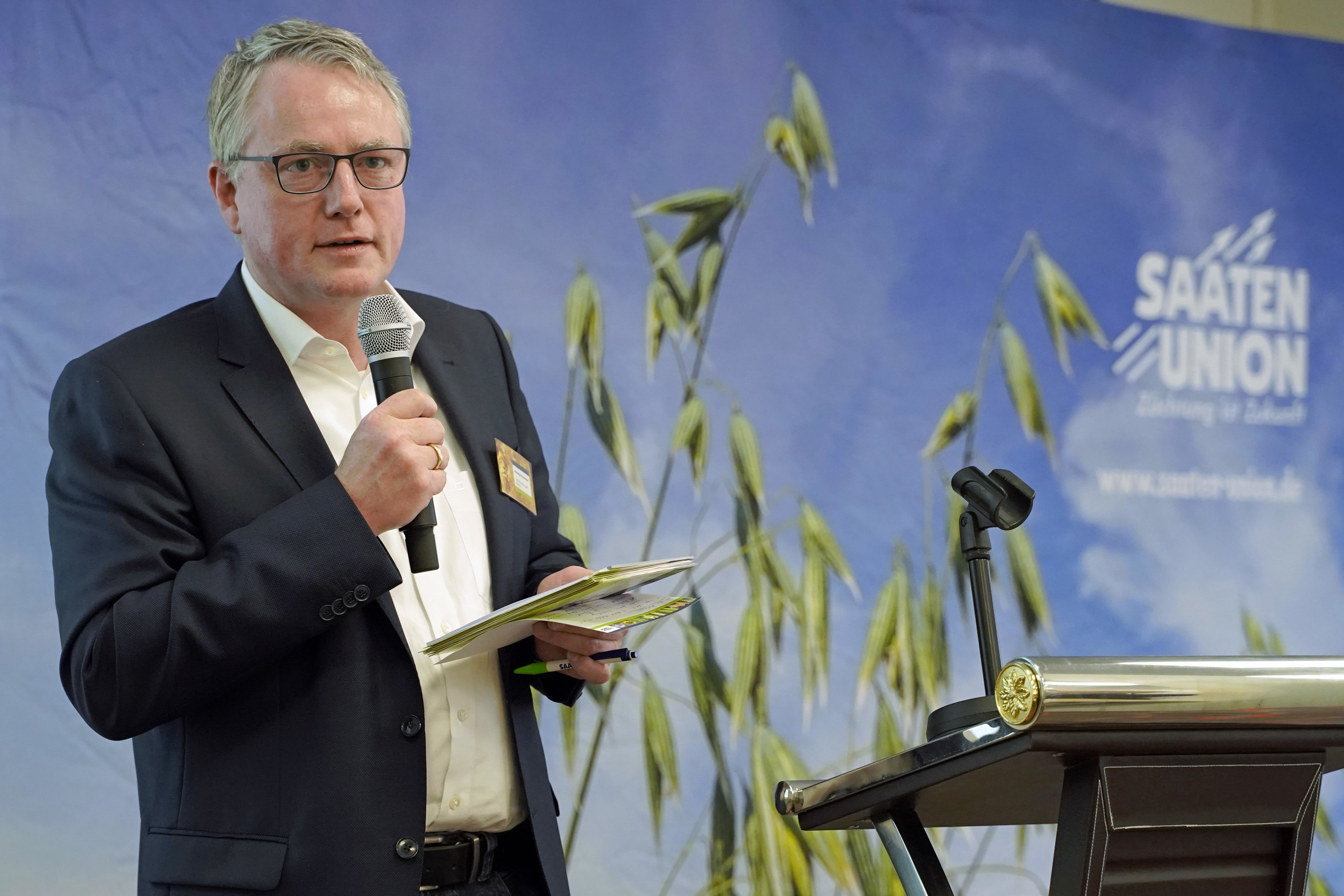 Cropmanager Henning Alvermann: